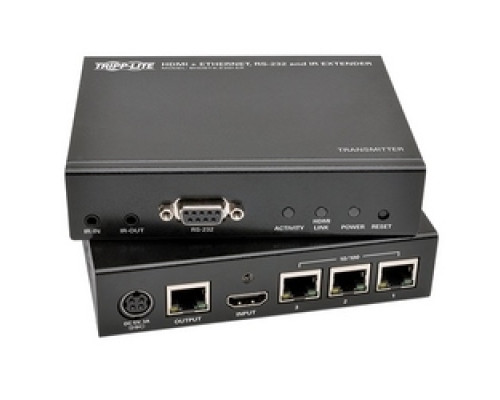 TRIPP LITE BHDBT-K-E3SI-ER         HDBaseT HDMI over Cat5e/6/6a Extender Kit with Ethernet, Serial and IR Control, 1080p, Up to 500 ft. 150 m , TAA