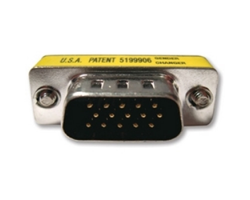 KRAMER 99-7101000 AD-GM/GM         15-pin HD M-M Gender Changer Minimum Purchase 10X