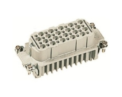 HARTING  09210403101  9210403101   Han D Female Insert: Han D 40 Position F Insert Crimp