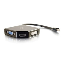 C2G  CG54341  54341                 Mini DisplayPort To HDMI/DVI/VGA Adapter