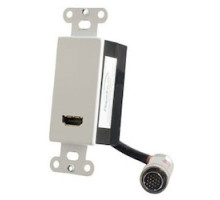 C2G  42419  CG42419                 HDMI Wallplate, Digital, Passive, White