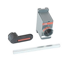 ABB  OSV400BK   Direct mount handle, red and black, marked O/I, padlockable, for use on OS400