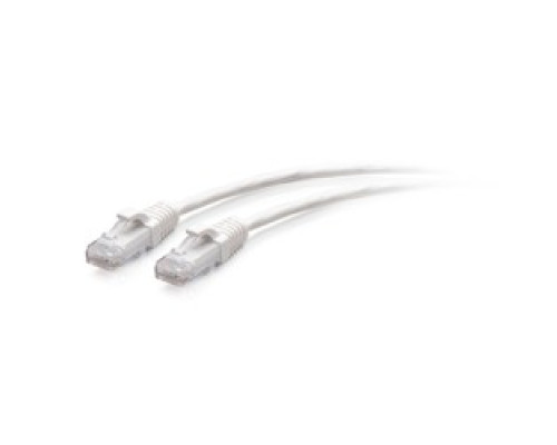 C2G  C2G30181                 1FT/0.3M CAT6A SLIM PATCH 28AWG WHITE