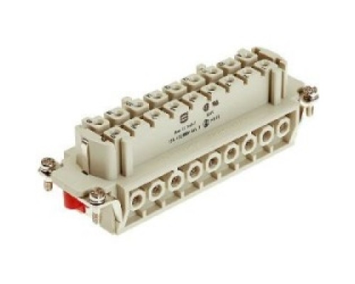 HARTING  09340162701  9340162701                 Han HvE Female Insert: Han HvE 16 Position F Insert Screw