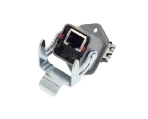 HARTING  09452151100  9452151100   Data Han3A RJ45: RJI IP67 DATA 3A PANEL FEED THR. ZINK