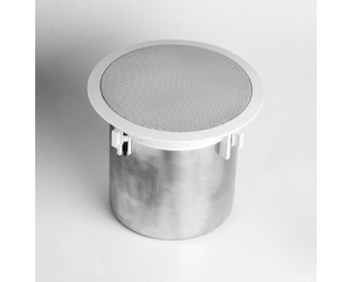 LENCORE ACOUSTICS LLC  LG035S6                 Classic Speaker, Ceiling Plate, brushed aluminum housing, White cover, Secondary