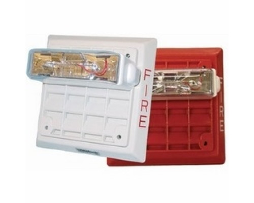 BOSCH SECURITY SYSTEMS  ET80-24MCWH-FR                 Wall Speaker/Strobe Vandal 135-185cd Red