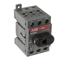 ABB  OT25F3/B50   3 pole, 30 amps rated at 600 V AC, UL 98, open non-fusible disconnect switch, bulked pack of 50 switches