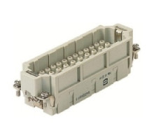 HARTING  09320463001  9320463001   Han EE Male Insert Crimp: Han EE Crimp Term Insert Male
