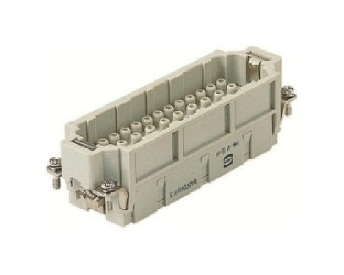 HARTING  09320463001  9320463001   Han EE Male Insert Crimp: Han EE Crimp Term Insert Male