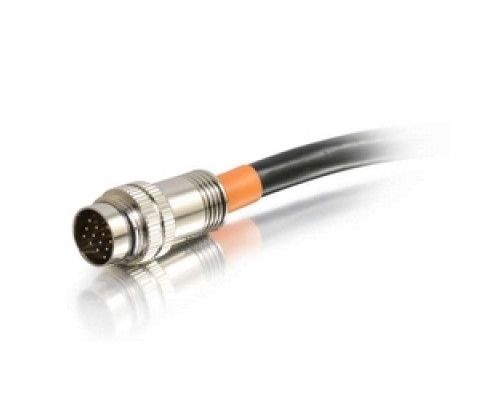 C2G  60100  CG60100                 Multi-Format Flying Lead, RCA Component Video Male/RCA Stereo Audio Male to RapidRun 15-Pin Male, 1.5’ Length, Black