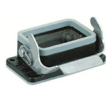 HARTING  09370060301  9370060301   Han M Housings: Han M Base Panel 1 Lever