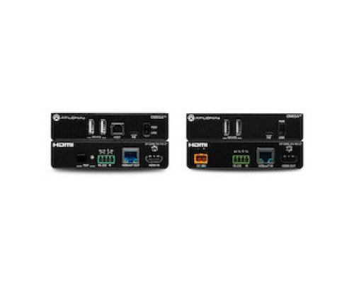 ATLONA TECHNOLOGIES  AT-OME-EX-KIT-LT                 Omega 4K/UHD HDMI Over HDBaseT TX/RX Lite Extender Kit With USB, Control And PoE