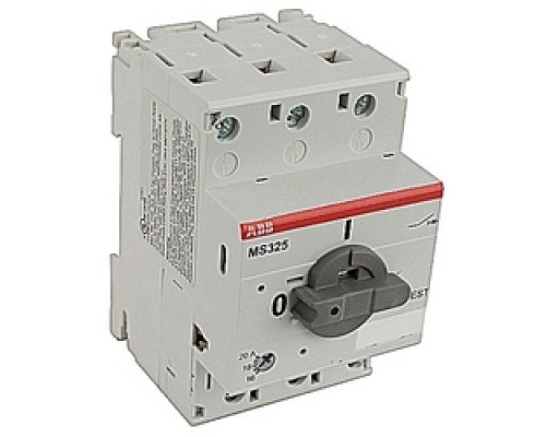 ABB  MS325-20   3 Ph Starter Rated Current: 16-20 Trip Class: 10