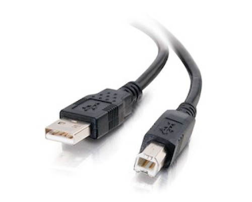 C2G  28102                 USB 2.0 A-B, 100MA, 480 MBPS, 24AWG, BLACK, 6.6FT