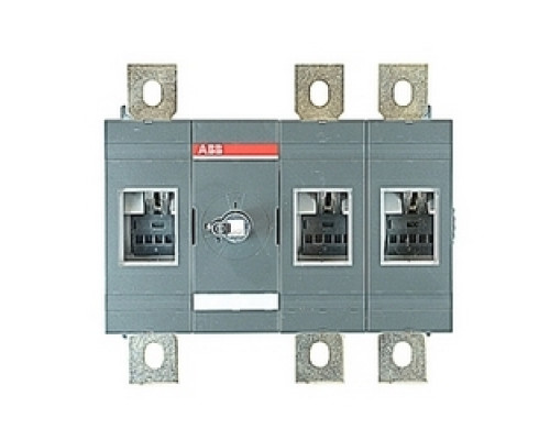ABB  OT600U12   12 pole, 600 amps rated at 600 V AC, UL 98, open non-fusible disconnect switch