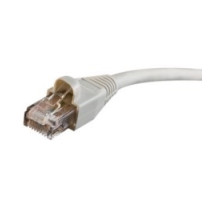 ON-Q/LEGRAND  AC6A50GYV1  AC6A50-GY-V1   Patch Cable, Snagless, Cat 6A, RJ45 Male Input Plug, 4-Pair 26 AWG Conductor, 50’ Length, Fire-Retardant PVC, Gray