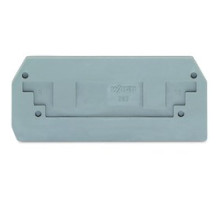 WAGO CORPORATION  282-325   End And Intermediate Plate, 2.5 mm Thick, Gray