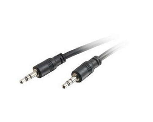 C2G  CG40108  CG40108                 Analog Stereo Audio/Video Cable, Low Profile, CMG, 35’ Length, 3.5 MM Audio Cable, Black