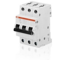 ABB  S203-C16  2CDS253001R0164   Mini Breaker, S200, 3 Pole, Trip C, 1.6A