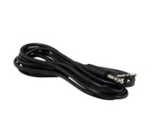 ON-Q/LEGRAND  AC2612BK  AC2612-BK                 Audio/Video Cable, 28 AWG, 12’ Length, 3.5 MM Stereo Male/Male Adapter, CMG/CL2/FT4 Jacket, Nickel Plated Connector, Black