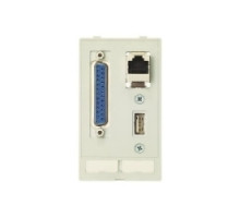 HARTING 39500020145  Han Port: Data module USB;RJ45;SUB-D25, f-m