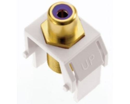 PASS & SEYMOUR  ACPRCAFW1                 Subwoofer, RCA to F Connector, White