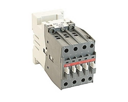 ABB  AL30-30-10-83   3 pole, 55 amp, non-reversing across the line contactor with 48V DC coil and 1 NO auxiliary contact
