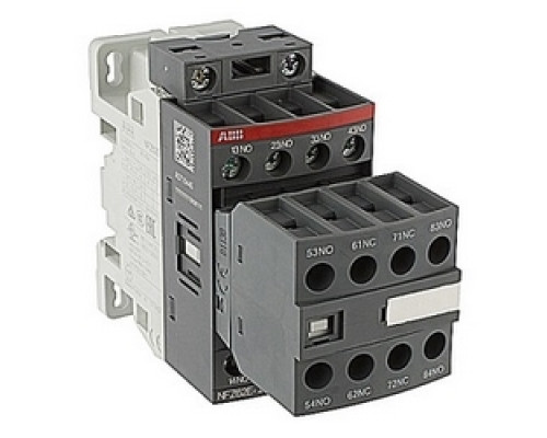 ABB  NFZ62E-21   8 pole, NFZ control relay with control voltage range of 24-60V AC and 20-60V DC and 6 NO and 2 NC standard auxiliary contacts and 42V coil voltage
