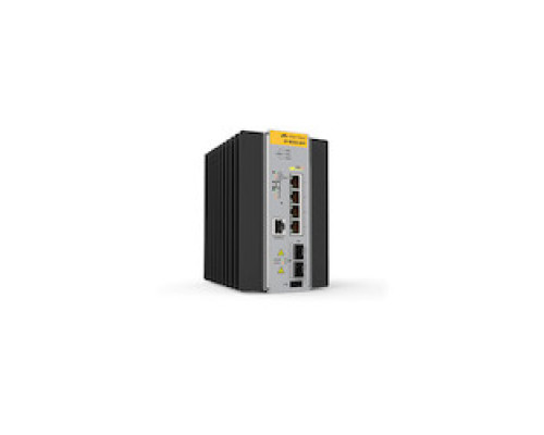 ALLIED TELESIS  AT-IE200-6FP-80  990-004215-80   Managed Industrial Switch, 2 x 100/1000 SFP, 4 x 10/100TX PoE+ External DC Power Supply