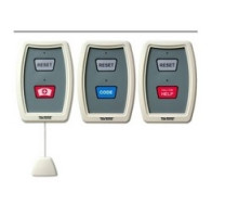 TEKTONE SOUND & SIGNAL  SF123                 Pull Cord Station, Customizable, 2-Button, 2-Wire Flying Lead Connection, 3.25