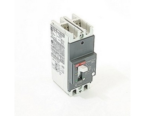 ABB  A1A030TW-2   2 pole, 30 amps rated at 240V AC and 250V DC, fixed trip point molded case circuit breaker, with a thermal magnetic trip device and 10kA at 240V AC and 5kA at 250V DC interrupt current rating