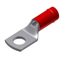 BURNDY  YAEV8CL1  651548                 Copper Lug, Ring Tongue, 1 Hole With Inspection Hole, 8 AWG, 1/4