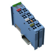 WAGO CORPORATION  750-485   2 -CHANNEL ANALOG INPUT MODULE 4-20MA BLUE