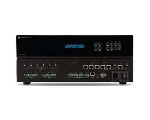 ATLONA TECHNOLOGIES  AT-UHD-PRO3-66M                 4K/UHD Dual-Distance 6x6 HDMI to HDBaseT Matrix Switcher with PoE
