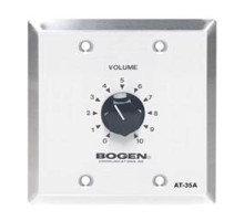 BOGEN AT35A         Attenuator, 35 W double-gang size