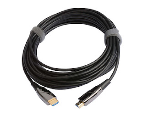 TRIPP LITE P568-10M-FBR         High-Speed HDMI 2.0 Fiber Active Optical Cable AOC - 4K HDR @ 60 Hz, 4:4:4, M/M , Black, 10 m