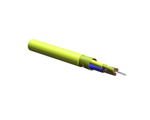 CORNING  004ZD8-21W01M20                 4F, 4CU, 12AWG 300V, Indoor/Outdoor, Riser, Loose Tube, SM Ultra Fiber