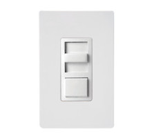 COOPER LIGHTING LLC WBSD-010M-C1  DECORATOR DIMMER, SLIDE, 0-10V, COLOR CHANGE KIT INCLUDED WHITE,