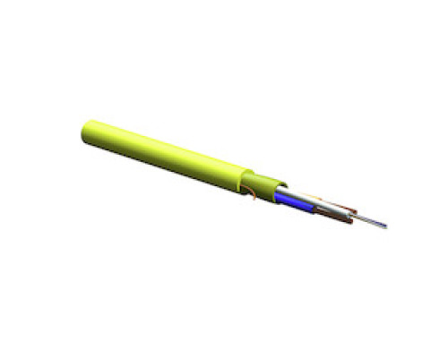 CORNING  004ZT8-41Y01M20   4F, 6CU, 16AWG 300V, Indoor, Plenum, Loose Tube, SM Ultra Fiber