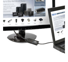 TRIPP LITE P134-06NVGAV2BP         DisplayPort to VGA Active Adapter Video Converter, DP ver 1.2 M/F , 6 in., 50 pack