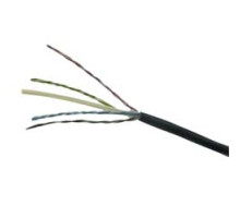 COMMSCOPE SYSTIMAX SOLUTIONS  760090043  1571A BLK C6 4/24 U/UTP R3000   Copper Cable, Category 6, 24 AWG, 4 Pair,UTP, Unshielded, OSP, Outside Plant, Filled, PE/PE. Solid Bare Copper, Black Jacket, 3000Ft Reels