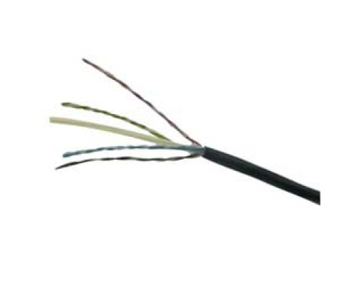 COMMSCOPE SYSTIMAX SOLUTIONS  760090043  1571A BLK C6 4/24 U/UTP R3000   Copper Cable, Category 6, 24 AWG, 4 Pair,UTP, Unshielded, OSP, Outside Plant, Filled, PE/PE. Solid Bare Copper, Black Jacket, 3000Ft Reels