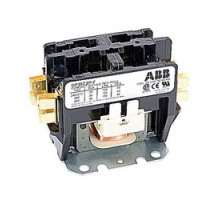 ABB  DP30C2P-F   2 pole, 30 amp, non-reversing, definite purpose contactor, 24V AC coil, industry standard mounting plate