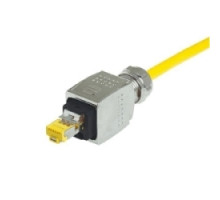 HARTING  09352250401  9352250401   Han PushPull: Han PushPull RJ45 10G metal cable plug