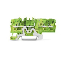 WAGO CORPORATION  2002-1707   GND TB; SAME PROFILE AS OTHER 2002-17XX TB;5.2MM WIDE;  GREEN-YELLOW