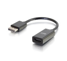 C2G  CG54431  54431                 8in DisplayPort to HDMI 4K Passive Black