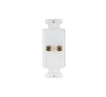 ON-Q/LEGRAND  F9006-WH-V1  F9006WHV1                 Home Theater Single Speaker Connection Kit, White