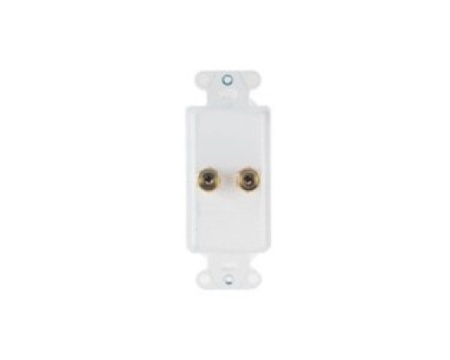 ON-Q/LEGRAND  F9006-WH-V1  F9006WHV1                 Home Theater Single Speaker Connection Kit, White
