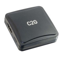 C2G  CG41410  CG41410                 VGA to HDMI Adapter Converter, VGA Female/3.5 MM Stereo Female to HDMI Female/USB Micro-B Female, 1.65 Gbps, Black